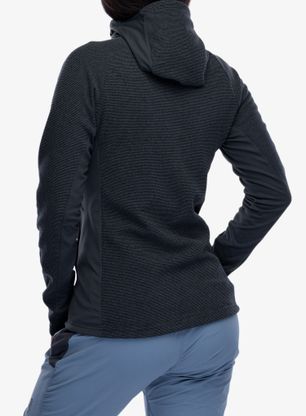 Bluza polarowa damska Rab Capacitor Hoody - beluga