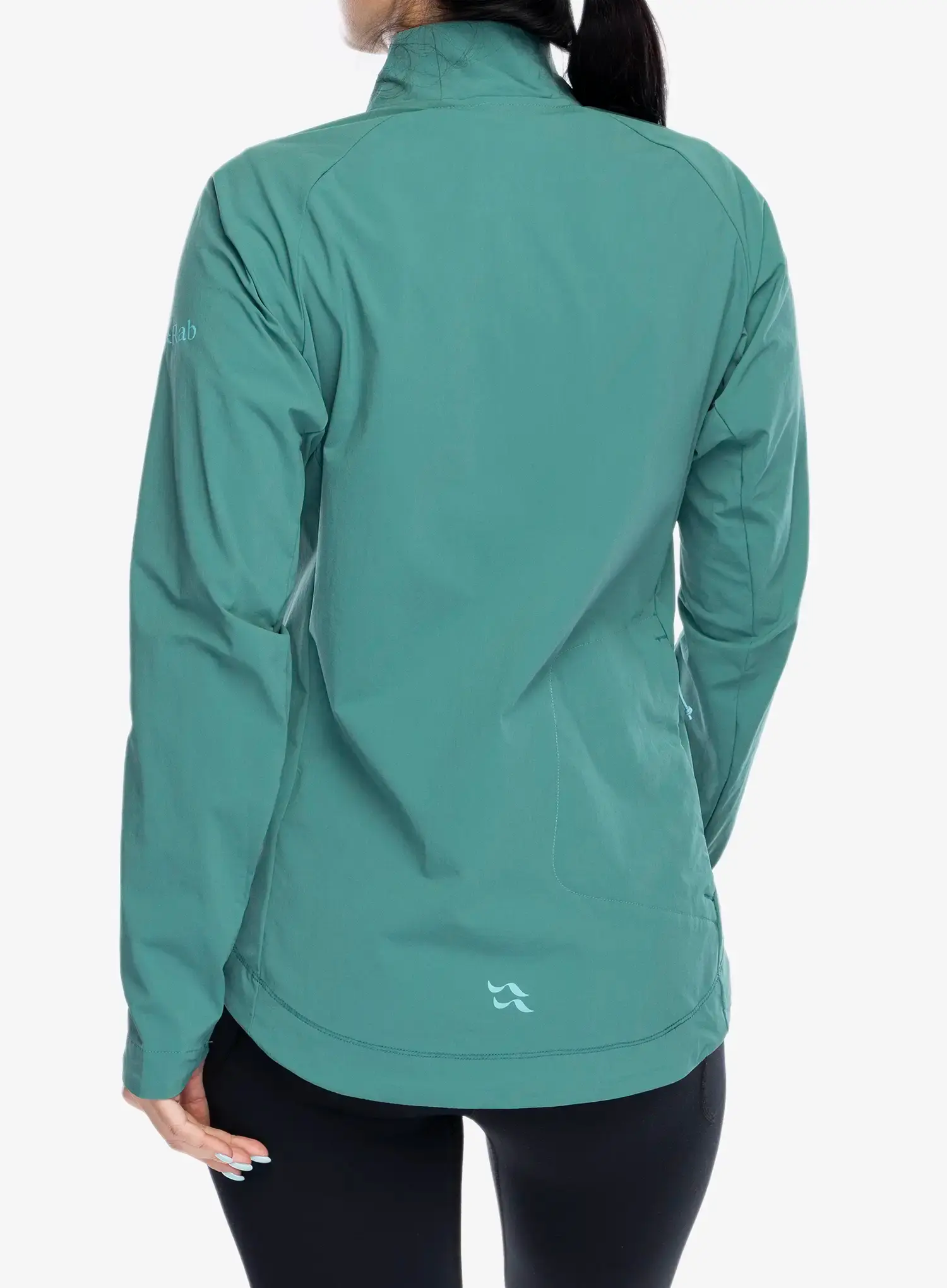 Kurtka rowerowa damska Rab Cinder Borealis Jacket - eucalyptus