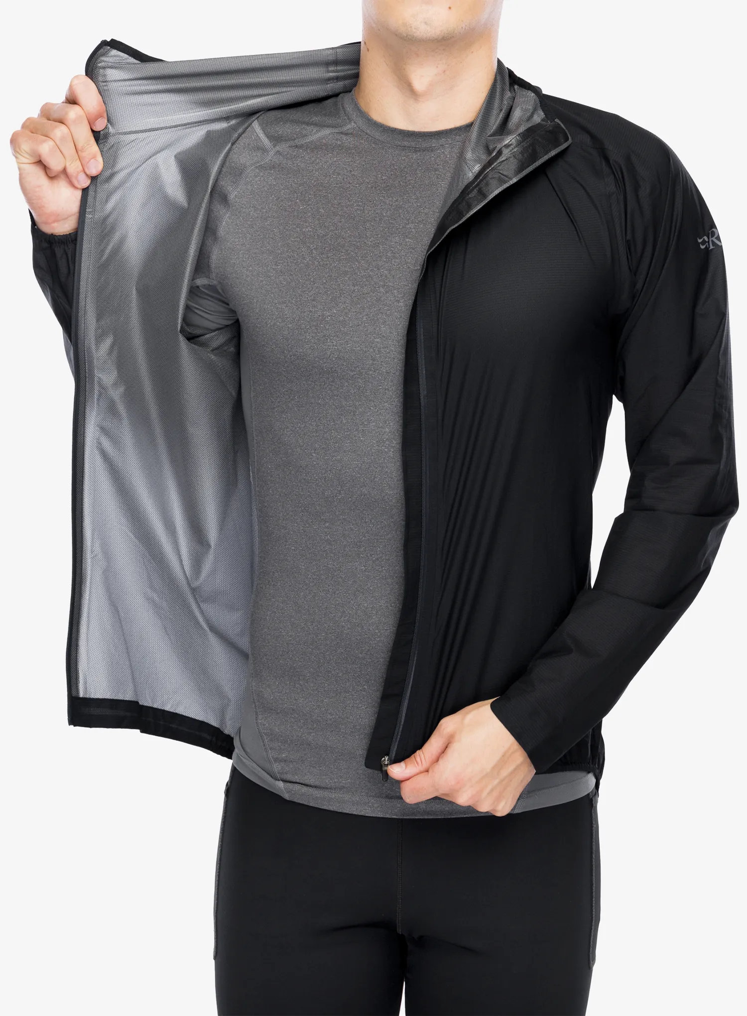 Kurtka rowerowa Rab Cinder Phantom Jacket - ebony
