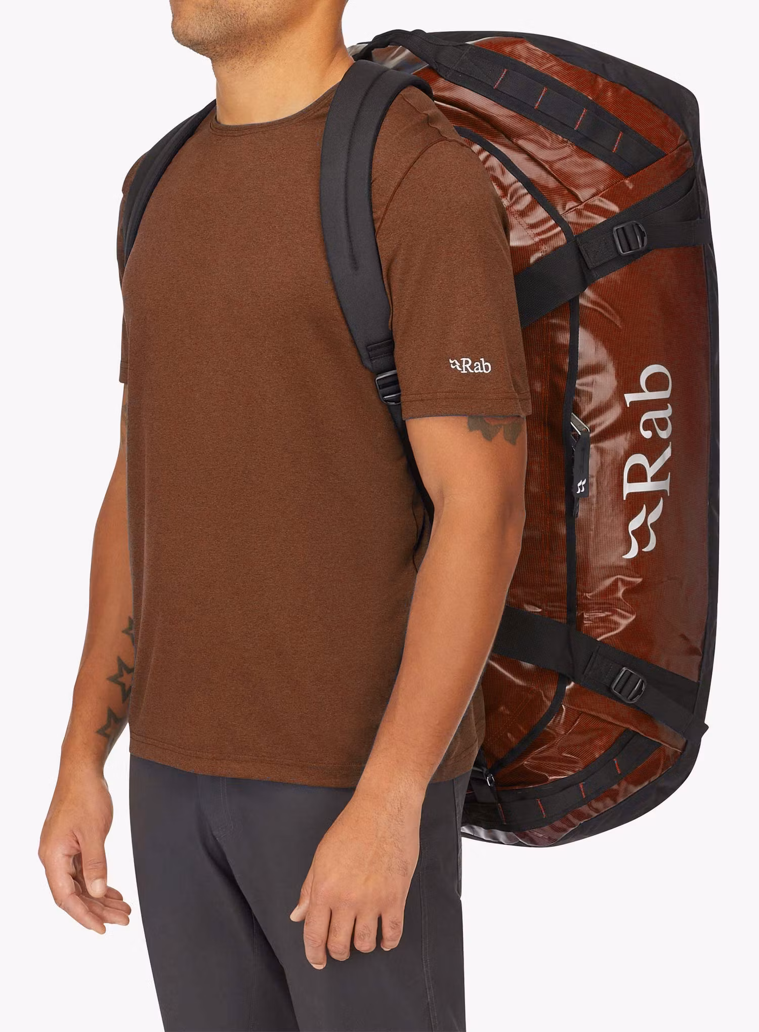 Torba podróżna Rab Expedition Kitbag II 120 - red clay