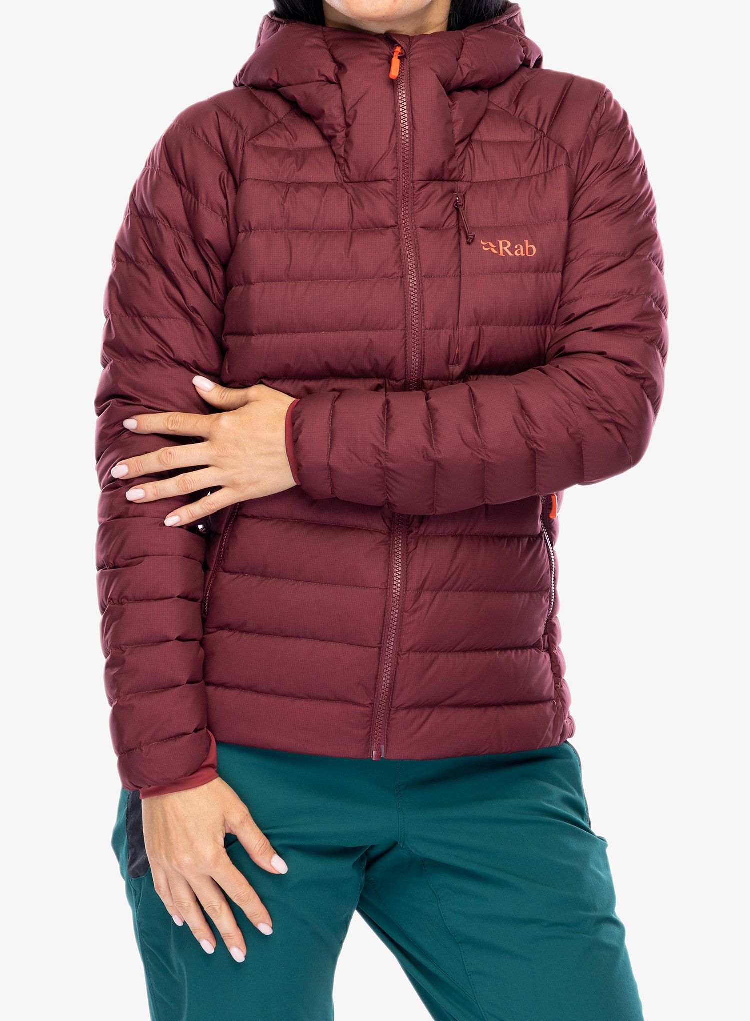 Kurtka damska Rab Infinity Microlight Jacket - deep heather