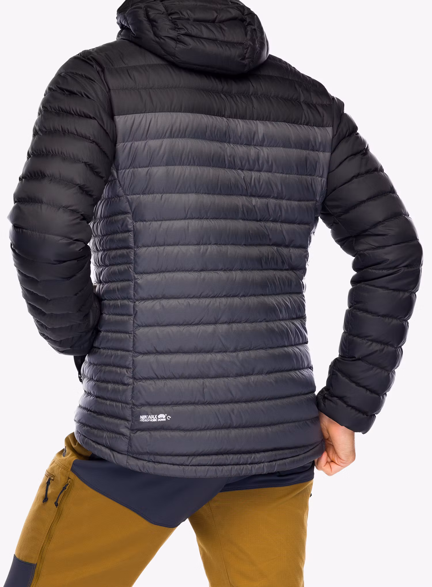 Kurtka puchowa Rab Microlight Alpine Jacket - black/graphene