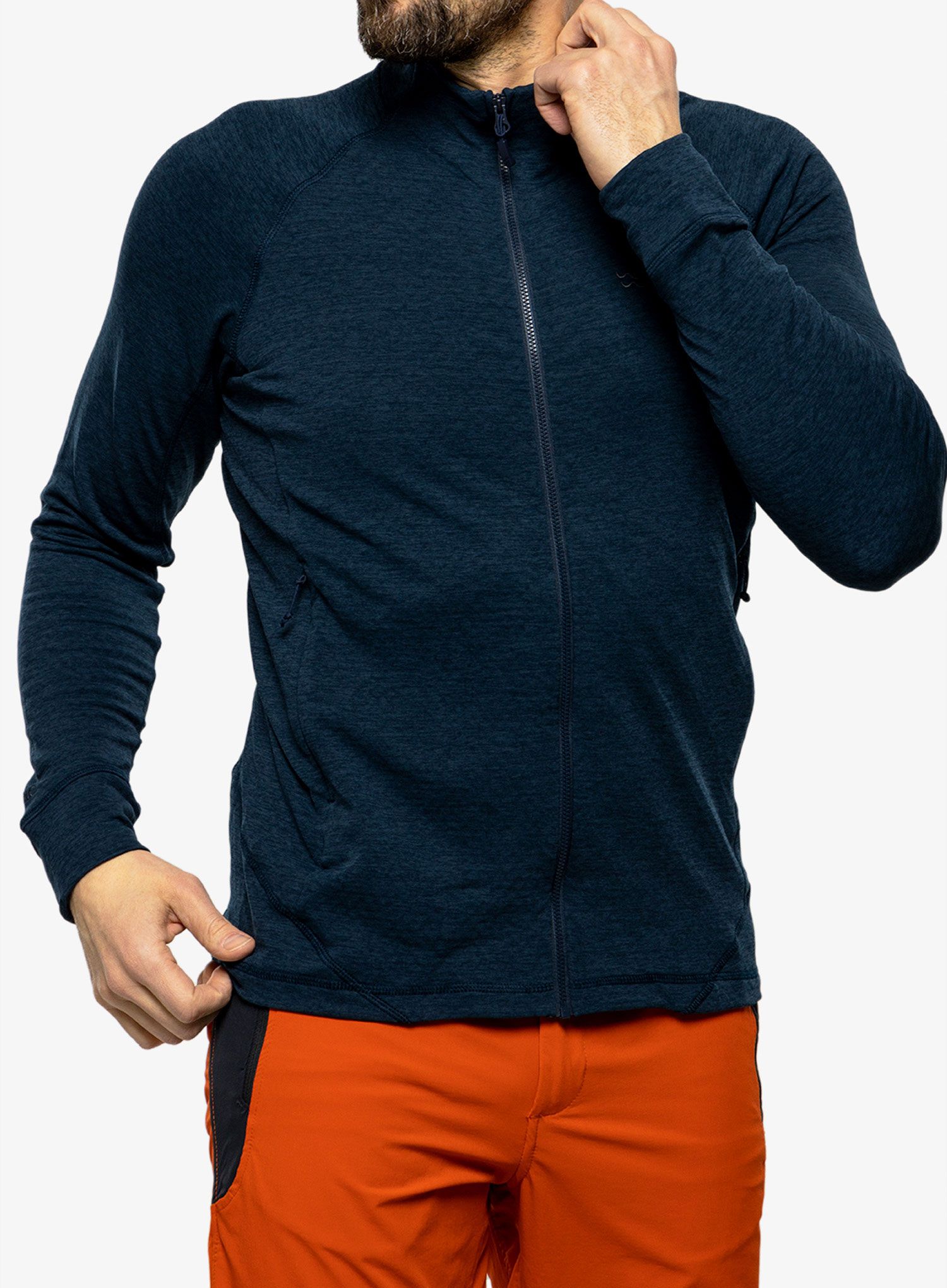 Bluza bez kaptura Rab Nexus Jacket  - deep ink