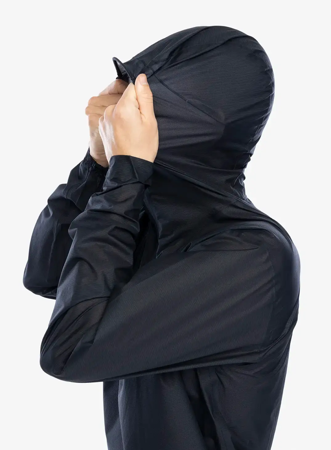 Kurtka do biegania Rab Phantom Pull-On - ebony