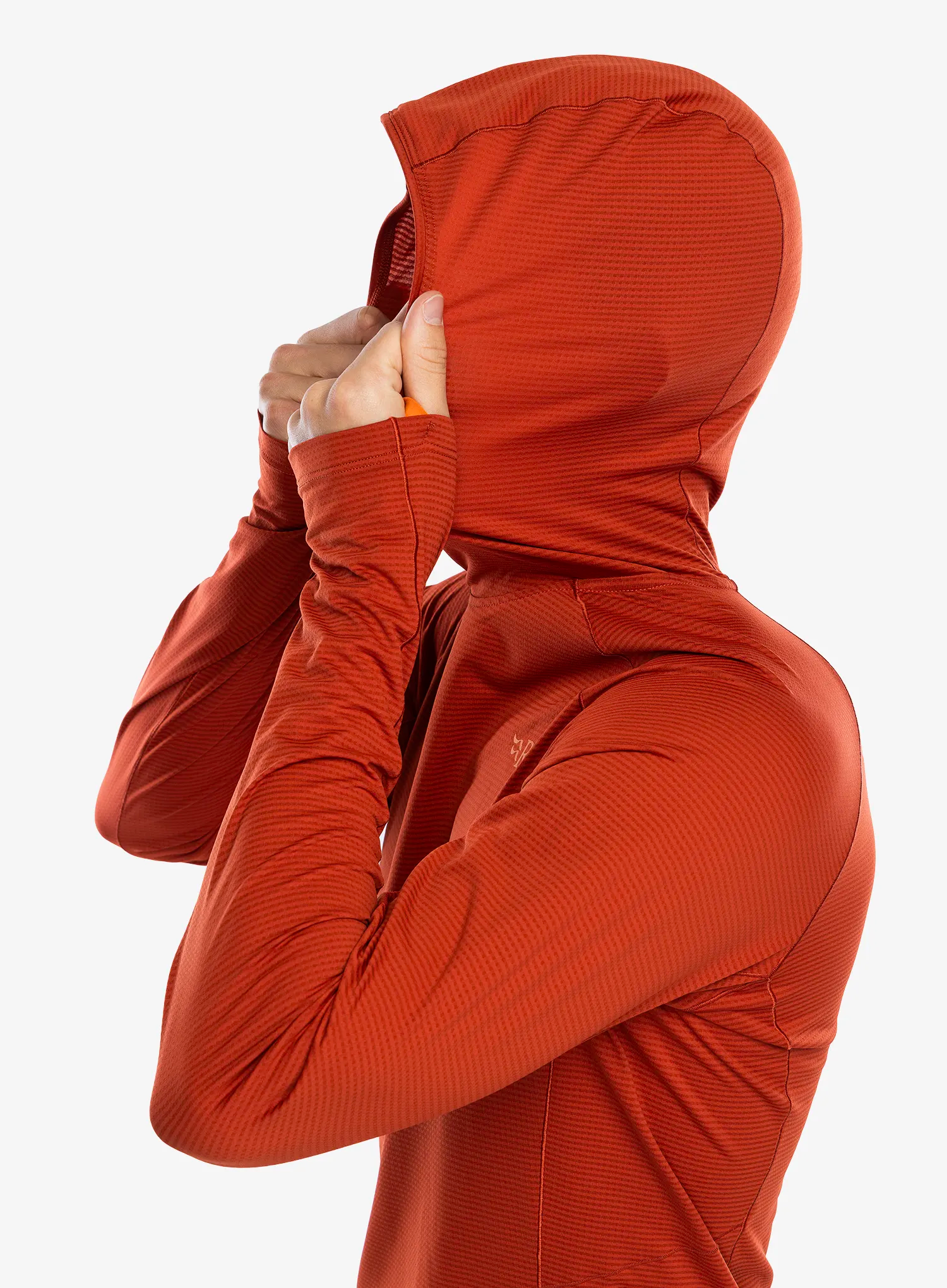 Bluza termoaktywna Rab Sonic Hoody - red clay