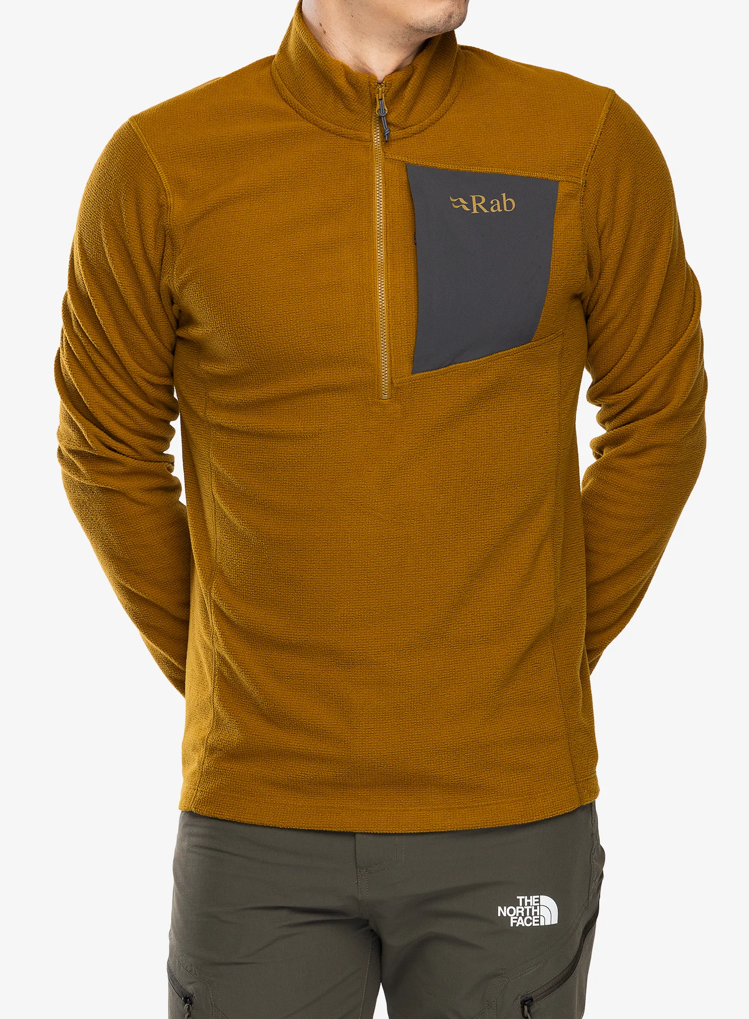 Bluza z zamkiem 1/2 Rab Tecton Pull-On - footprint