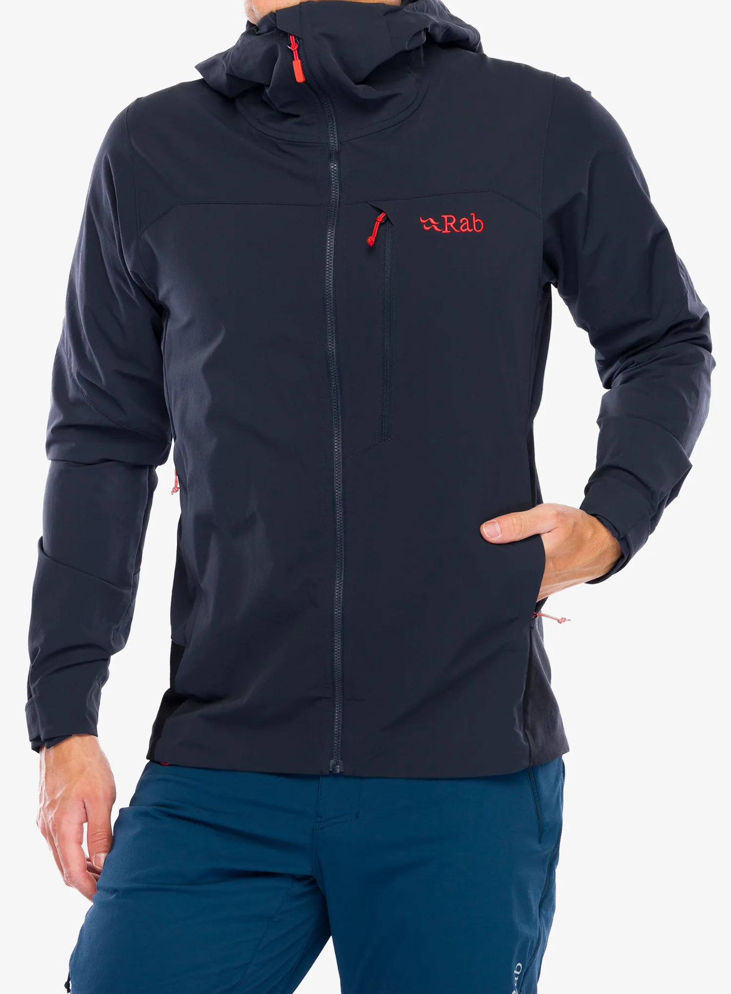 Kurtka softshell Rab Torque Jacket - beluga