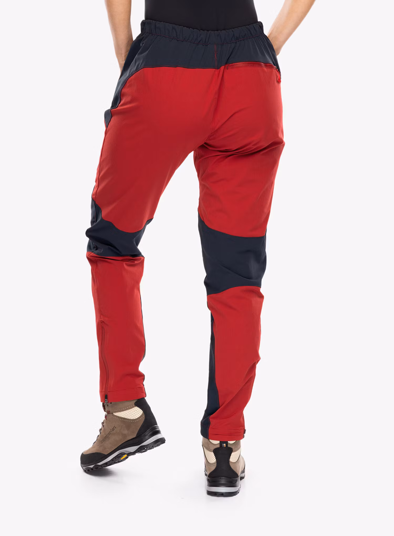 Spodnie softshell damskie Rab Torque Pants - crimson