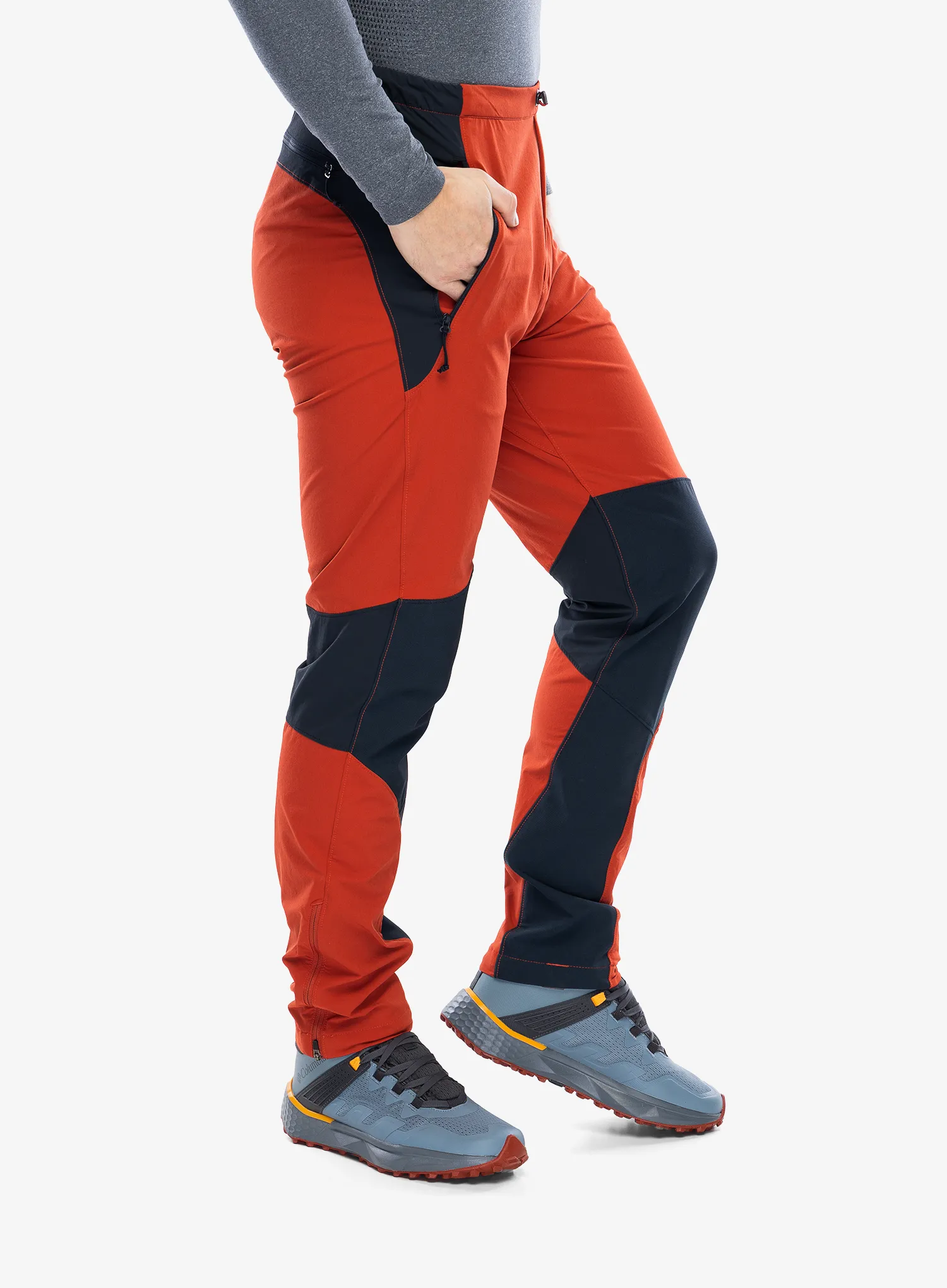 Spodnie trekkingowe Rab Torque Pants - tuscan red