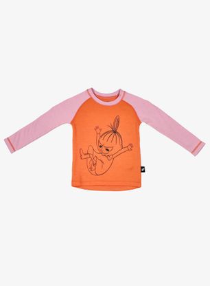 Koszulka dziecięca Reima Moomin Tindra - cantaloupe orange
