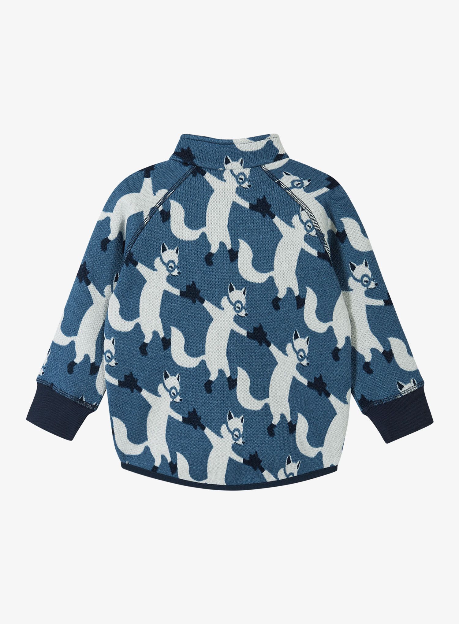 Bluza dziecięca Reima Ornament - blue ocean
