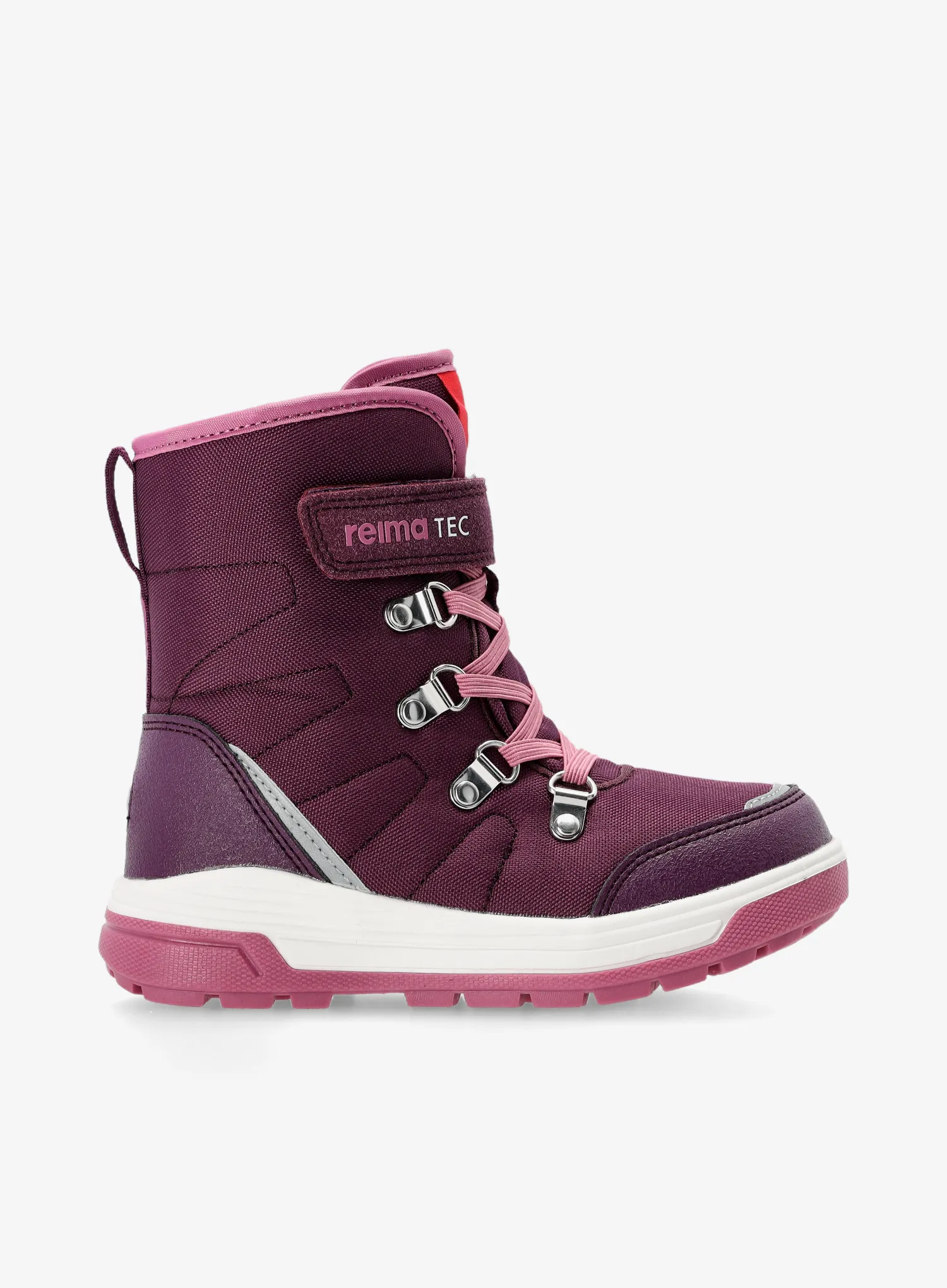 Buty dziecięce Reima Quicker - deep purple