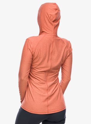 Bluza damska Royal Robbins Amp Lite Hoodie - baked clay htr
