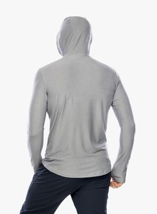 Bluza z kapturem Royal Robbins Amp Lite Hoodie - lt pewter htr