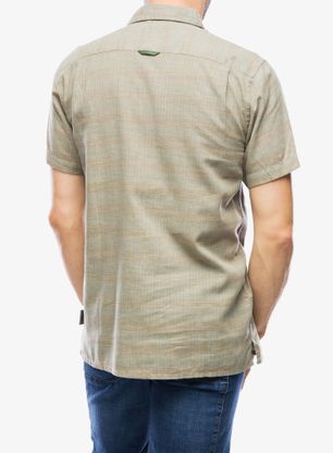 Koszula męska Royal Robbins Hempline Spaced SS – pebble gray