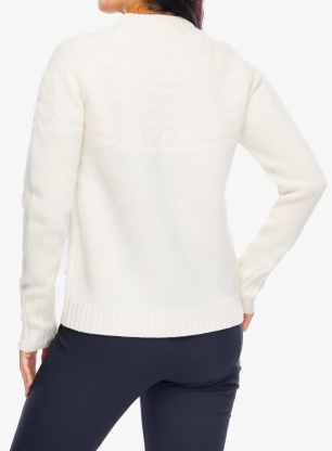 Sweter damski Royal Robbins Rockcraft Wool Crew - chalk