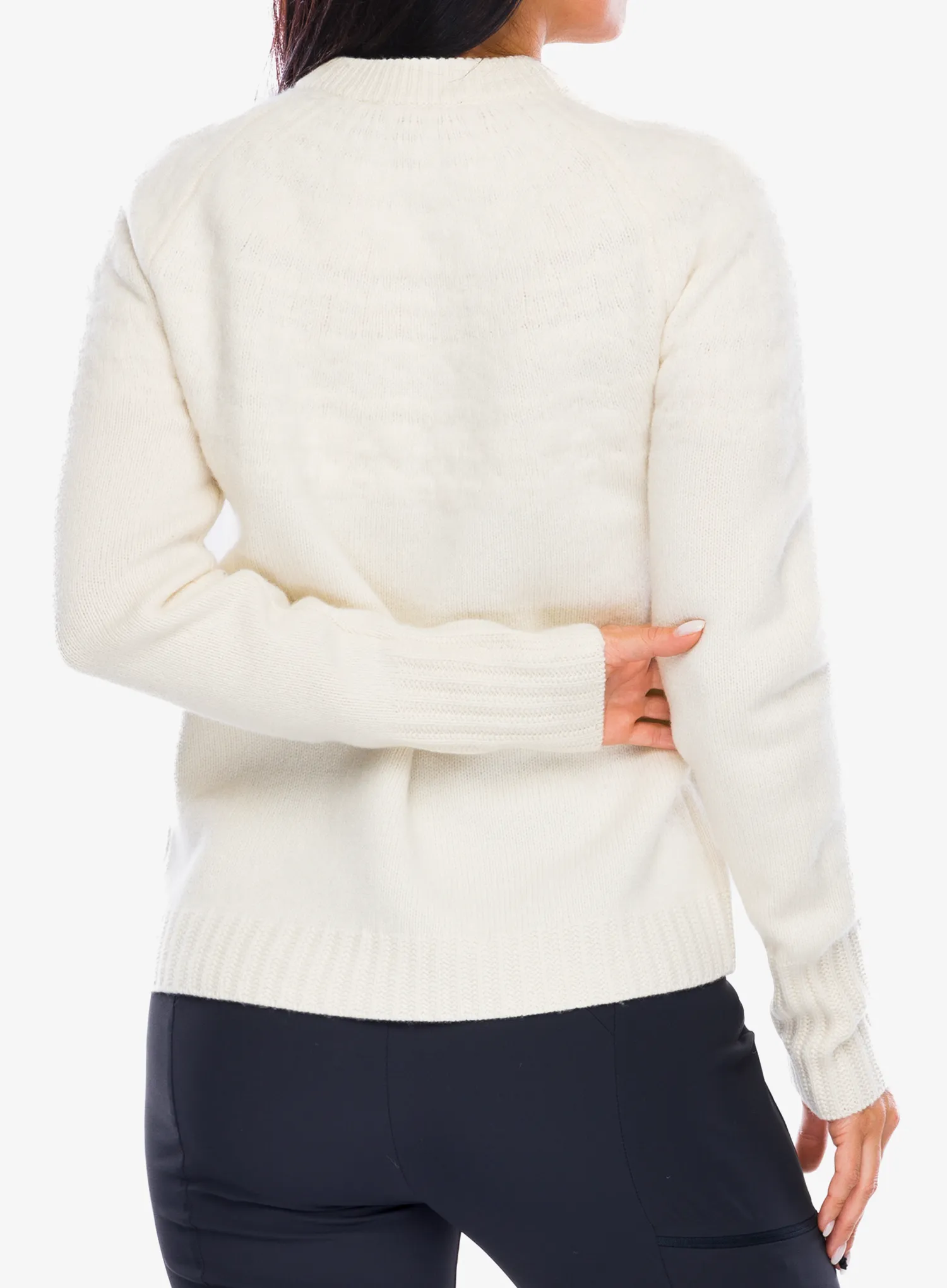 Sweter damski Royal Robbins Rockcraft Wool Crew - chalk