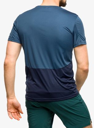 Koszulka szybkoschnąca SCOTT SCO Endurance Tech S/S - metal blue/dark blue