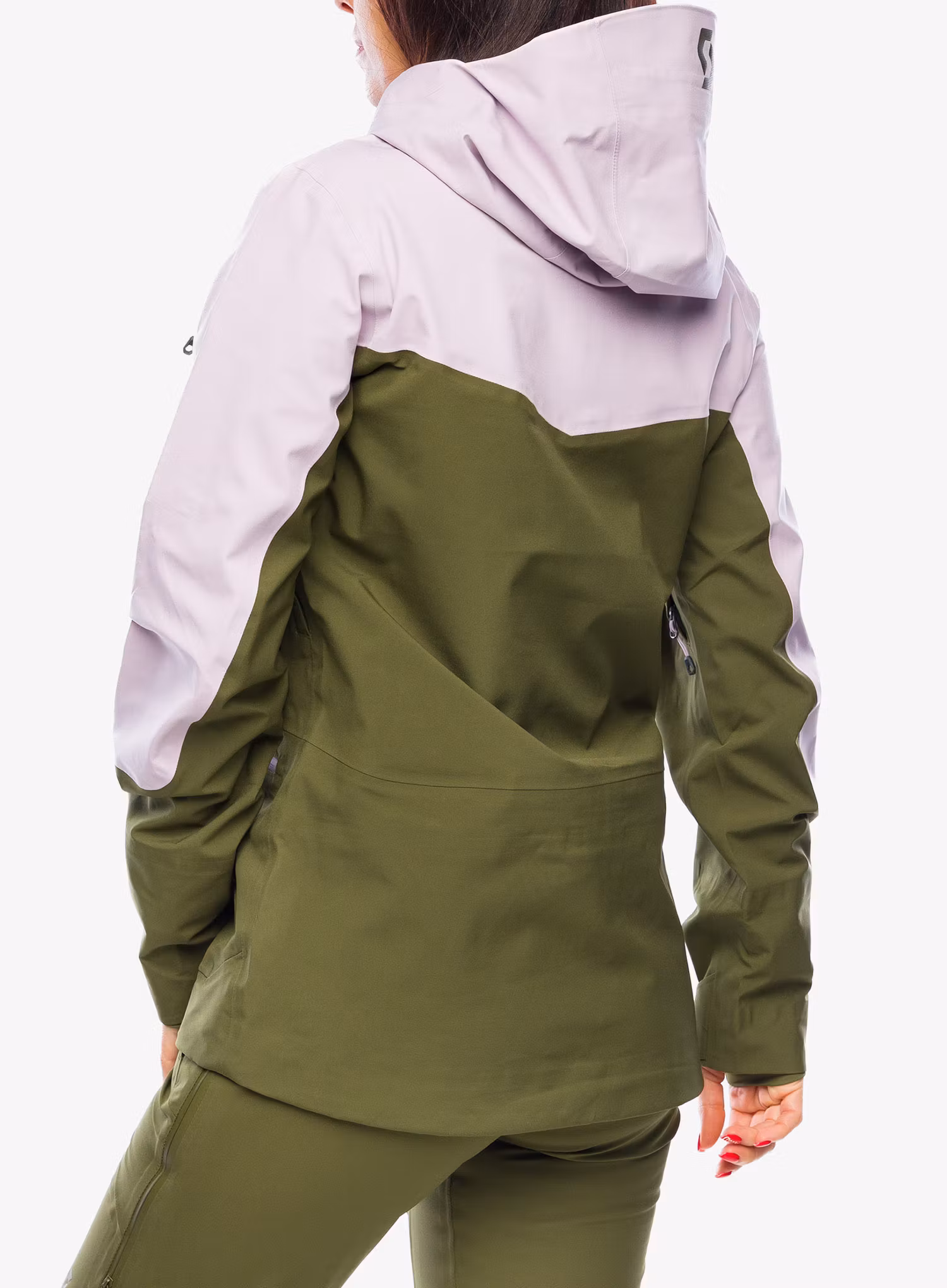 Kurtka damska SCOTT Vertic 3L Jacket - cloud pink/fir green