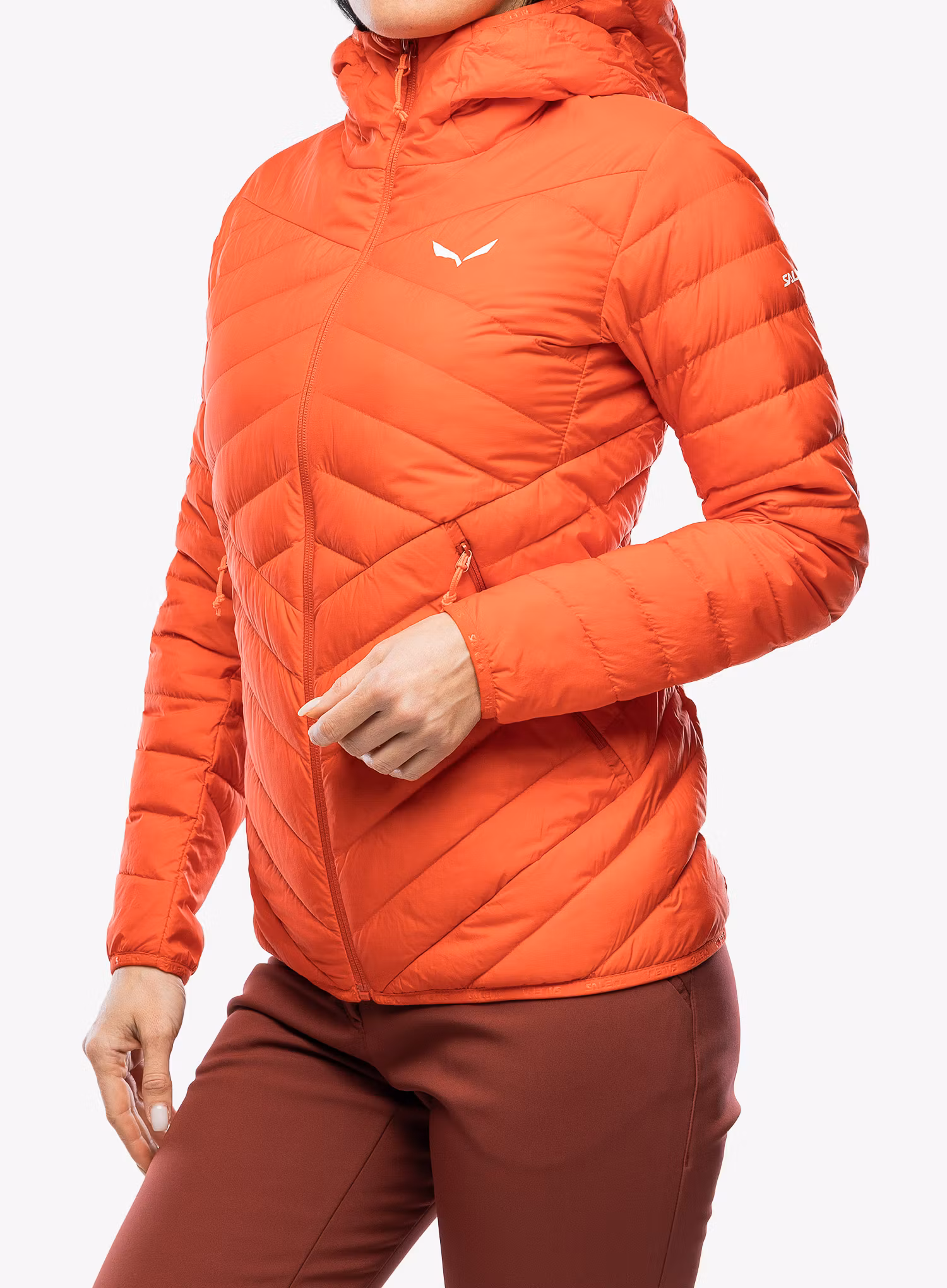 Kurtka damska Salewa Brenta RDS Down Jacket - flame
