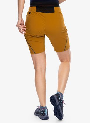 Spodenki turystyczne damskie Salewa Pedroc DST Shorts - golden brown