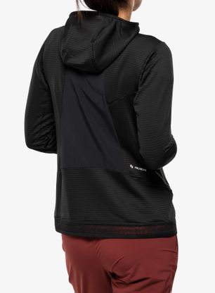 Bluza damska Salewa Pedroc PL Hooded Jacket - black out