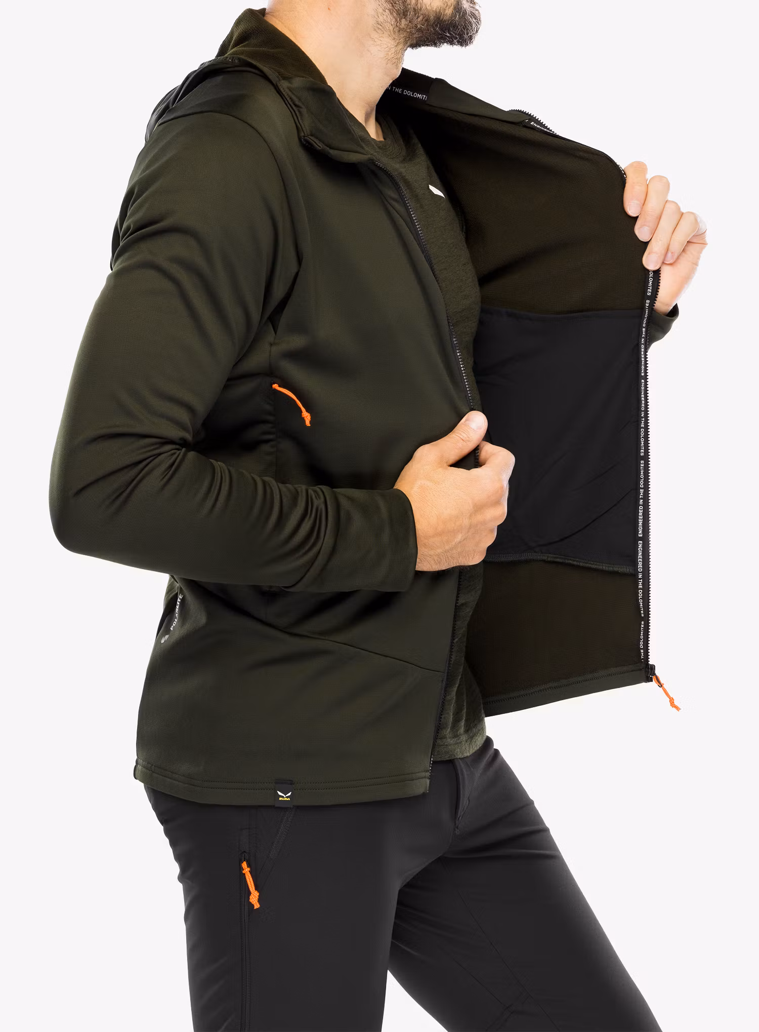 Polar Salewa Puez PL HD Jacket - dark olive