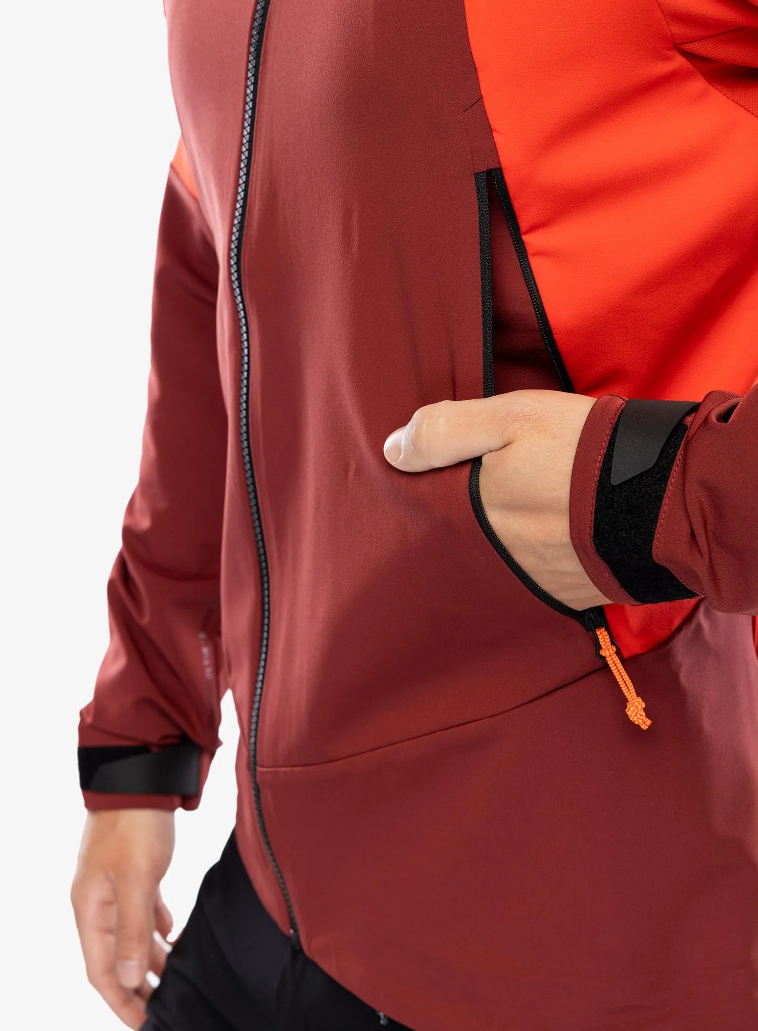 Kurtka softshell Salewa Sella DST Jacket - flame