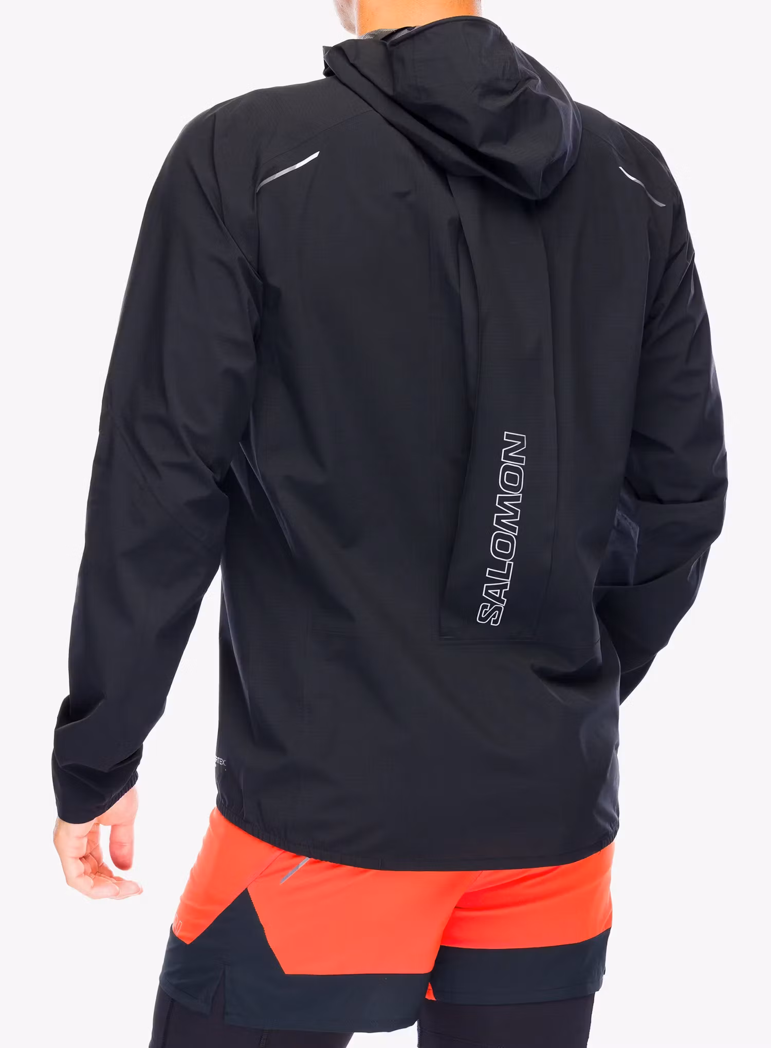 Kurtka do biegania Salomon Bonatti Trail Jacket - deep black