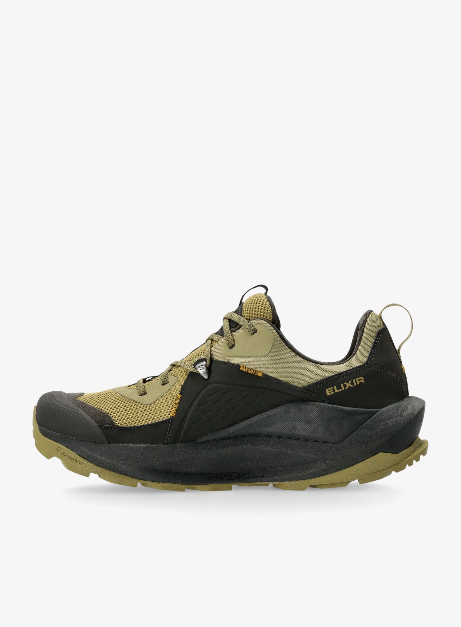 Buty turystyczne Salomon Elixir GTX - black/herb/moss