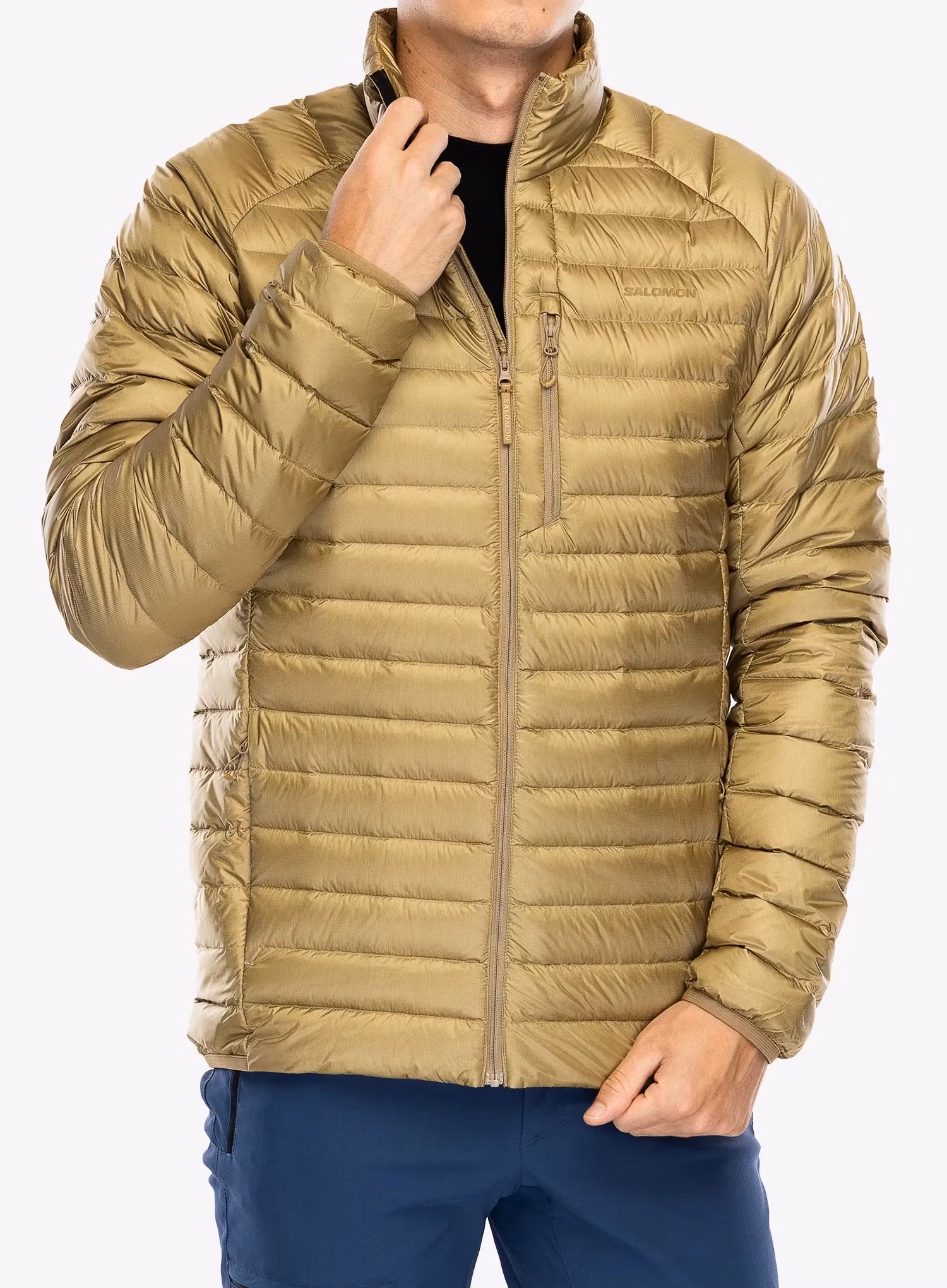 Kurtka puchowa Salomon Elixir Micro Down JKT - antique bronze