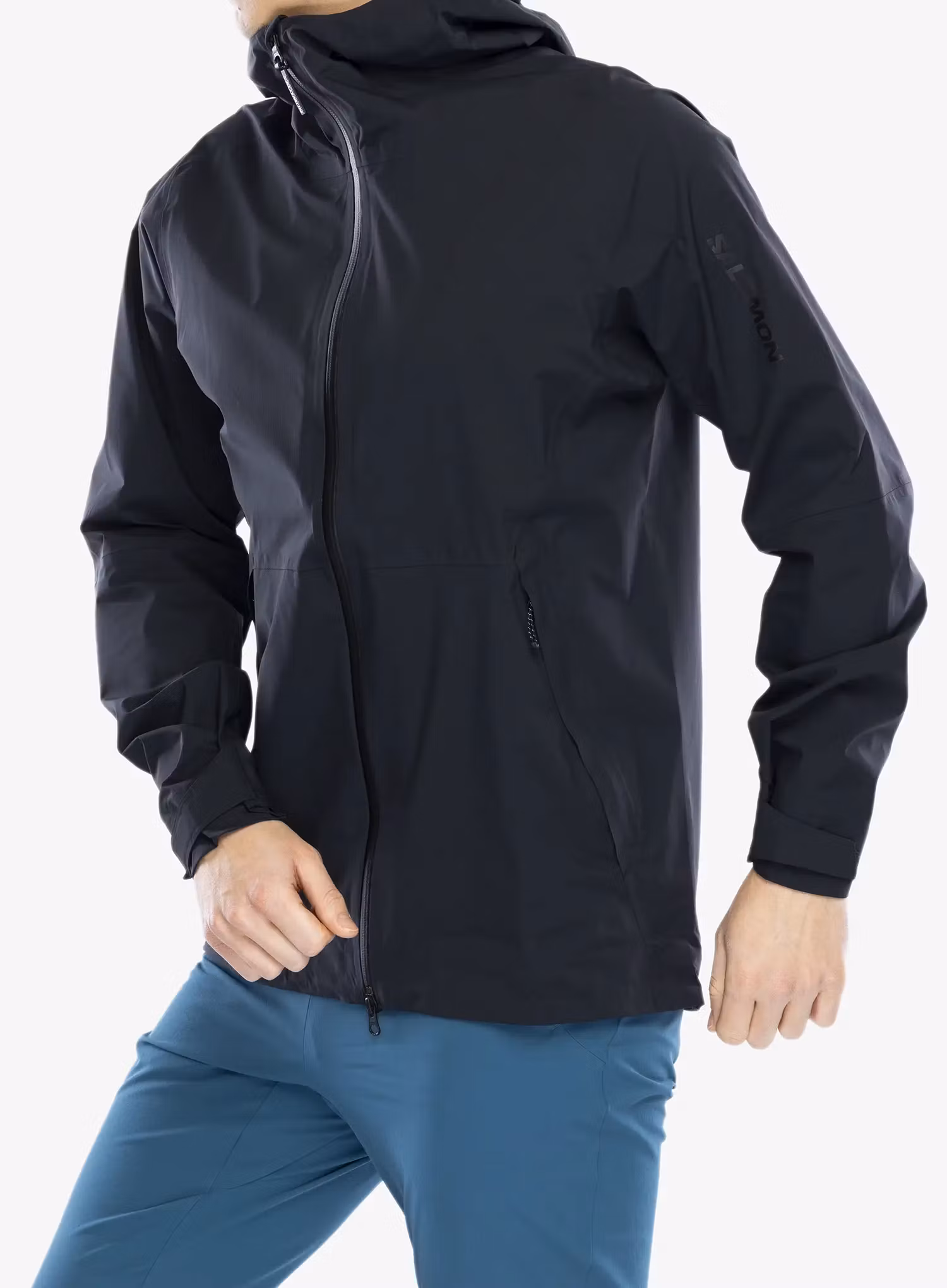 Kurtka z membraną Salomon Outerpath Jacket - deep black