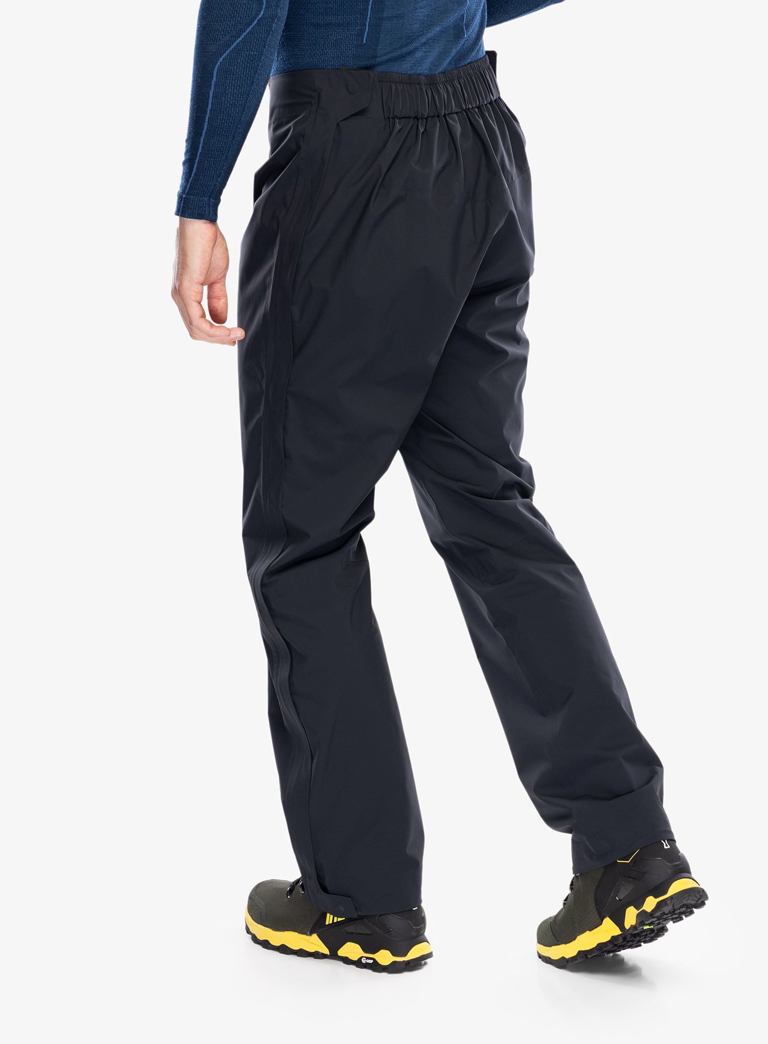 Spodnie przeciwdeszczowe Salomon Outerpath WP Pants - deep black