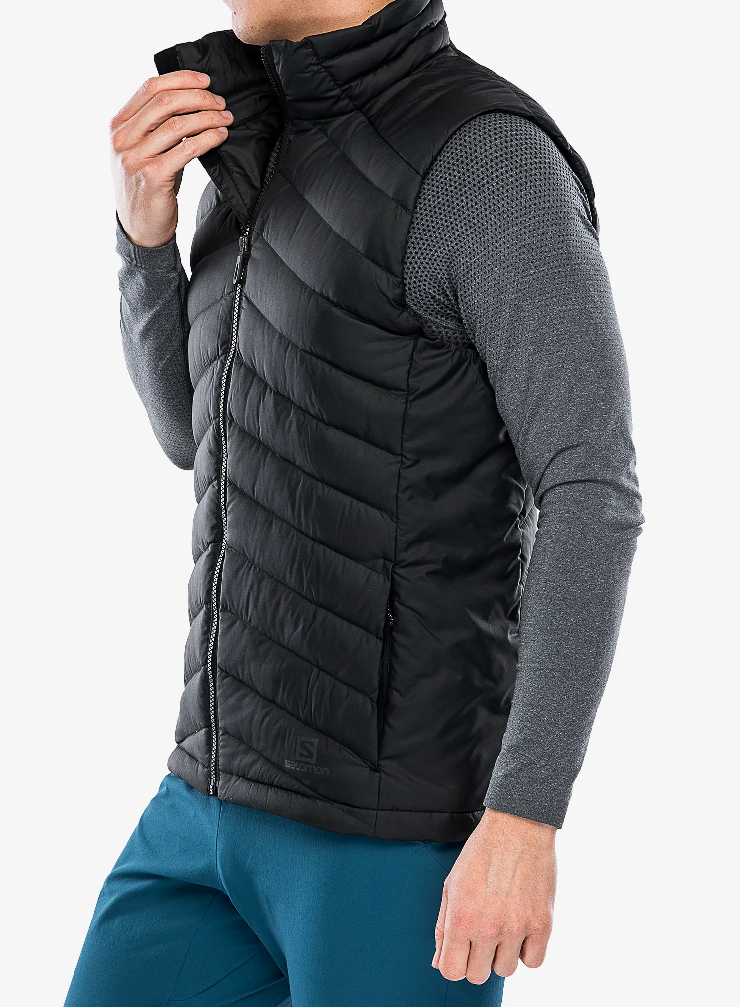 Kamizelka Salomon Essential Xwarm Down Vest - black