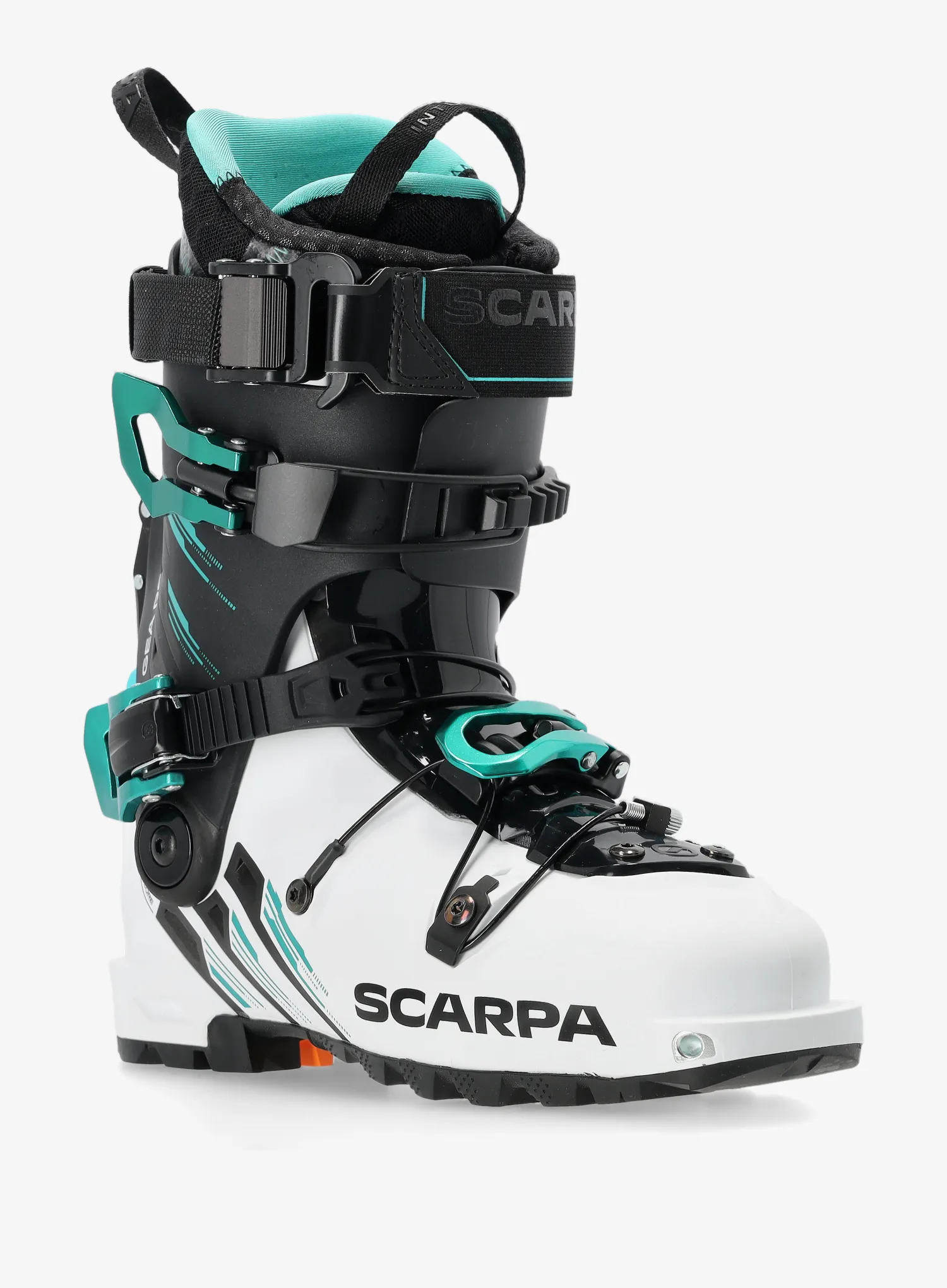 Buty skiturowe damskie Scarpa GEA RS - white/black/emerald