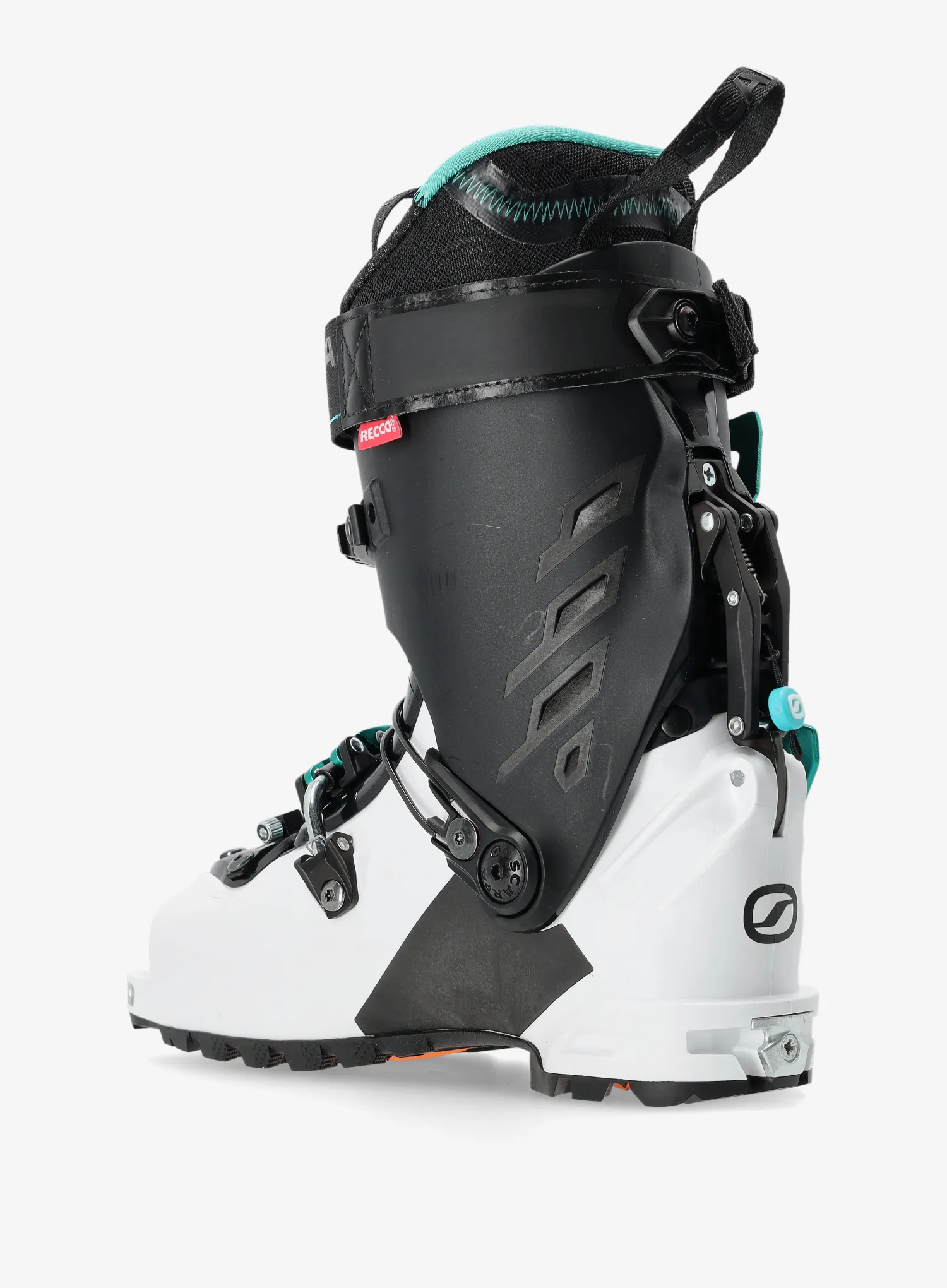 Buty skiturowe damskie Scarpa GEA RS - white/black/emerald