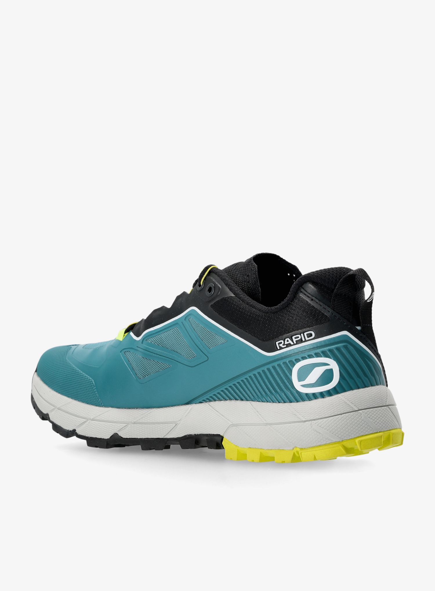 Buty podejściowe Scarpa Rapid - acid lime/blue