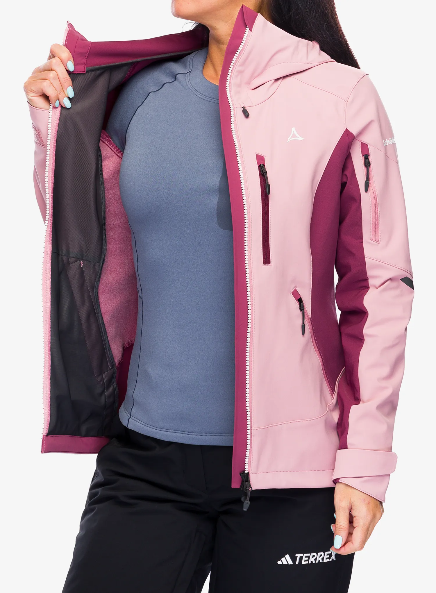 Kurtka damska Schoffel Softshell Jacket Matrei - viola