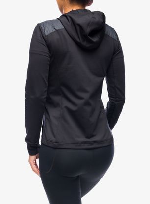 Bluza biegowa damska Sensor Infinity Zero Jacket - black