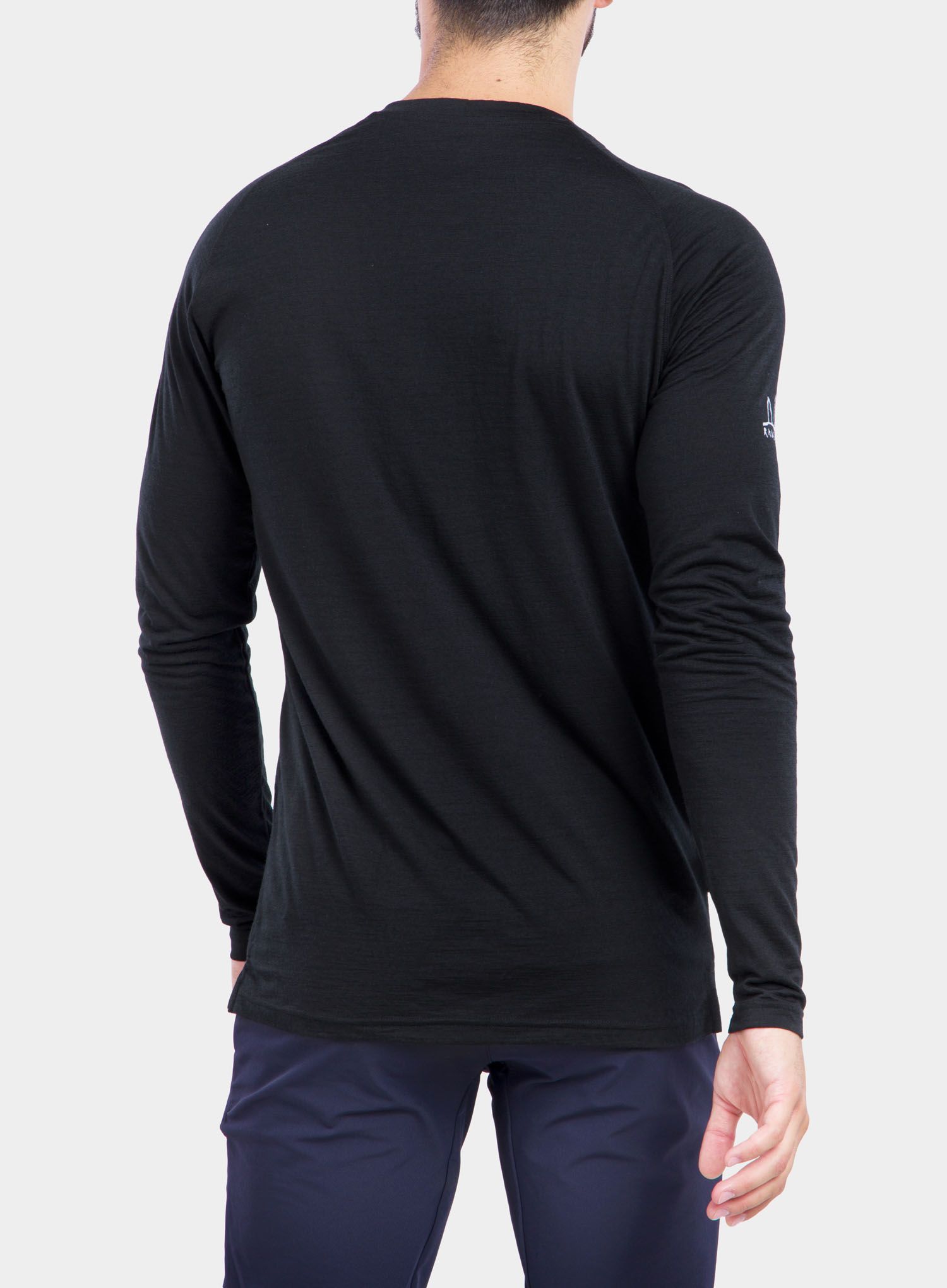 Bluza termoaktywna Sensor Merino Air PT Tee LS - black
