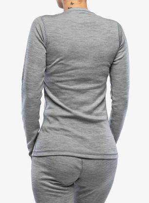 Bluza termoaktywna damska Sensor Merino Bold Tee LS - cool gray