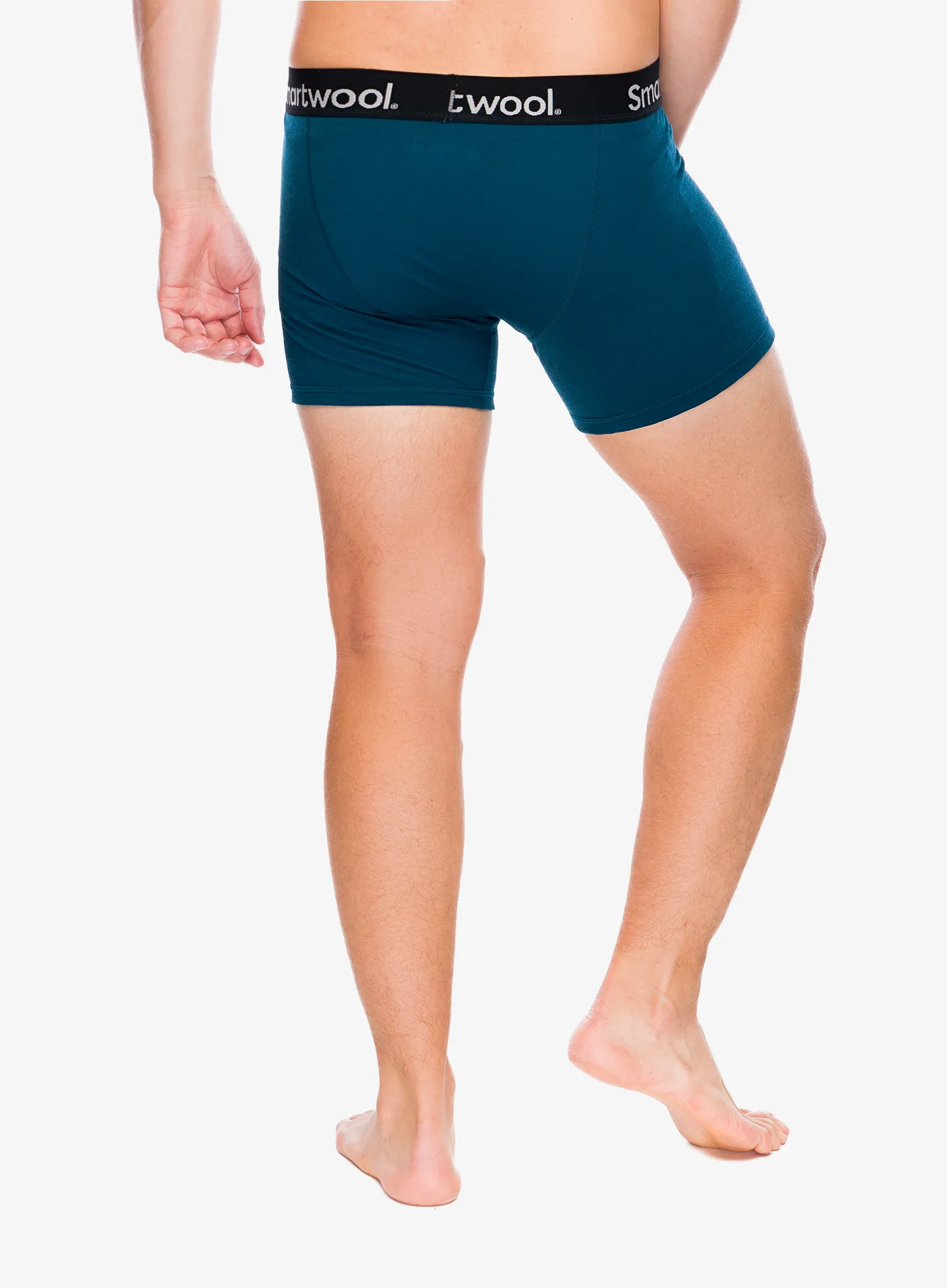 Bokserki termoaktywne Smartwool Active Boxer Brief Boxed - twilight blue