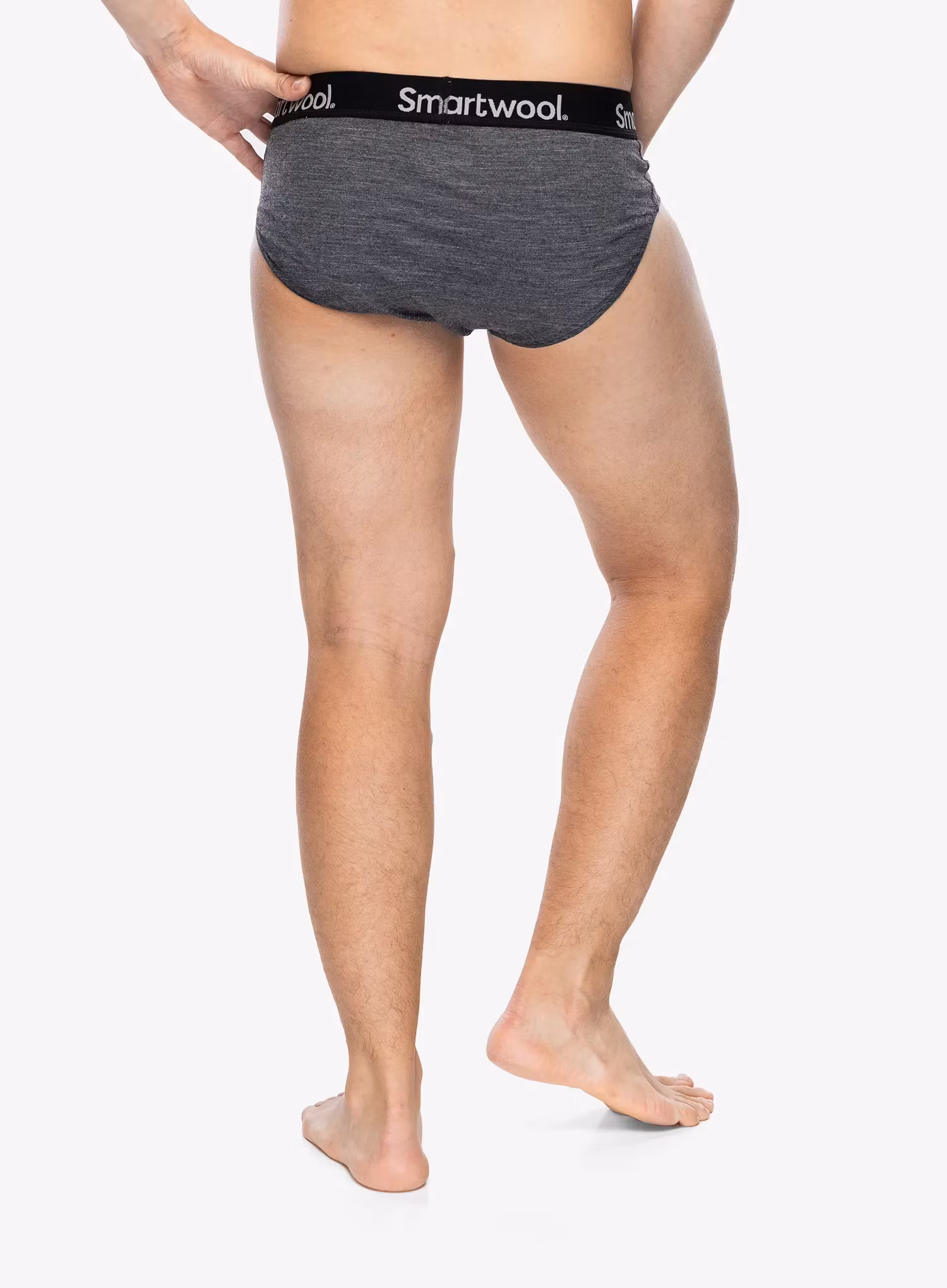 Slipy termoaktywne Smartwool Active Brief Boxed - medium gray heather