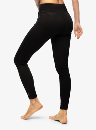Legginsy termoaktywne damskie Smartwool Classic Merino Base Layer Bottom Boxed - black