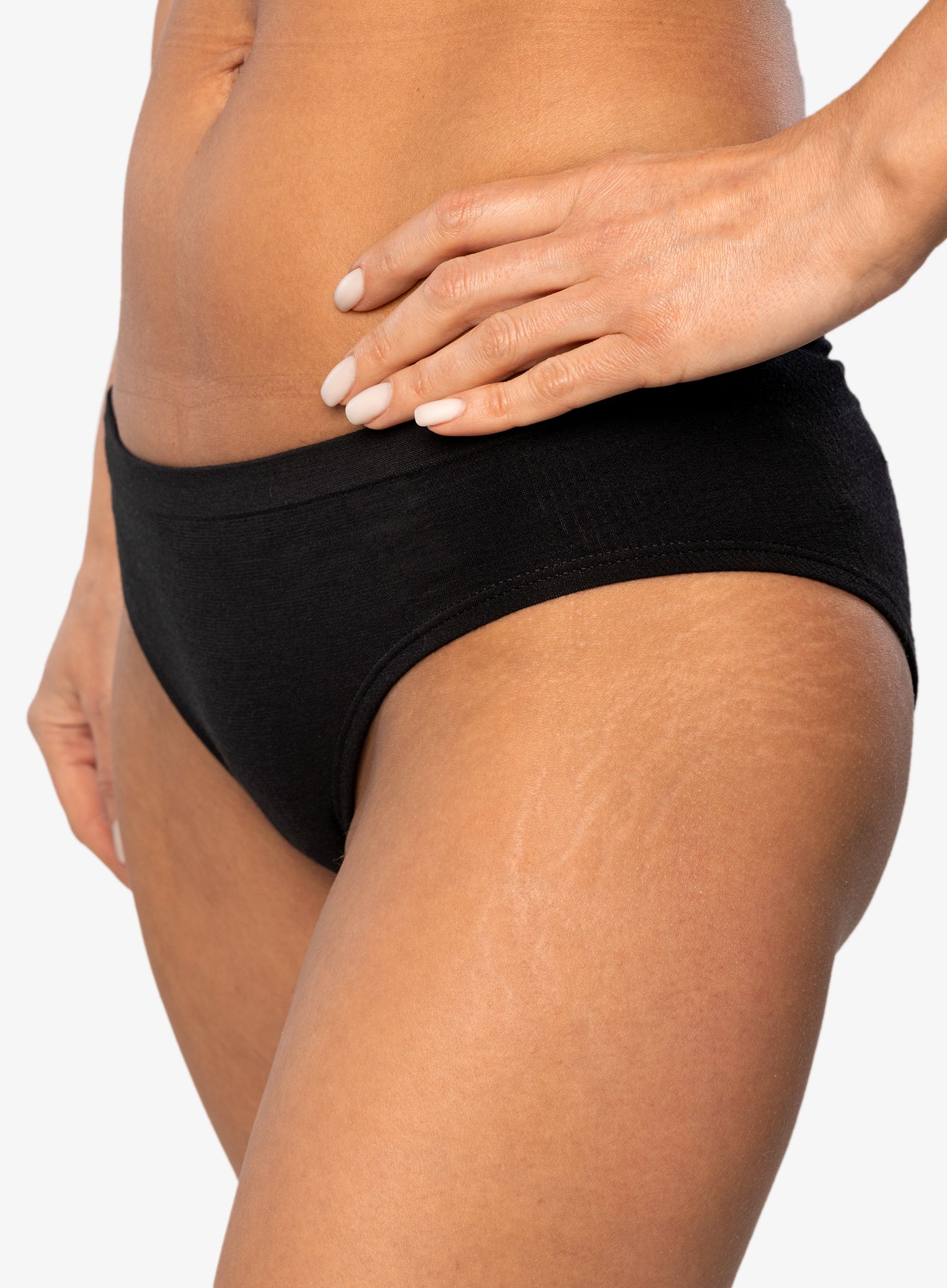 Figi termoaktywne Smartwool Intraknit Bikini Boxed - black
