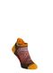 Skarpetki Smartwool Run Zero Cushion Low Ankle Pattern Socks - charcoal