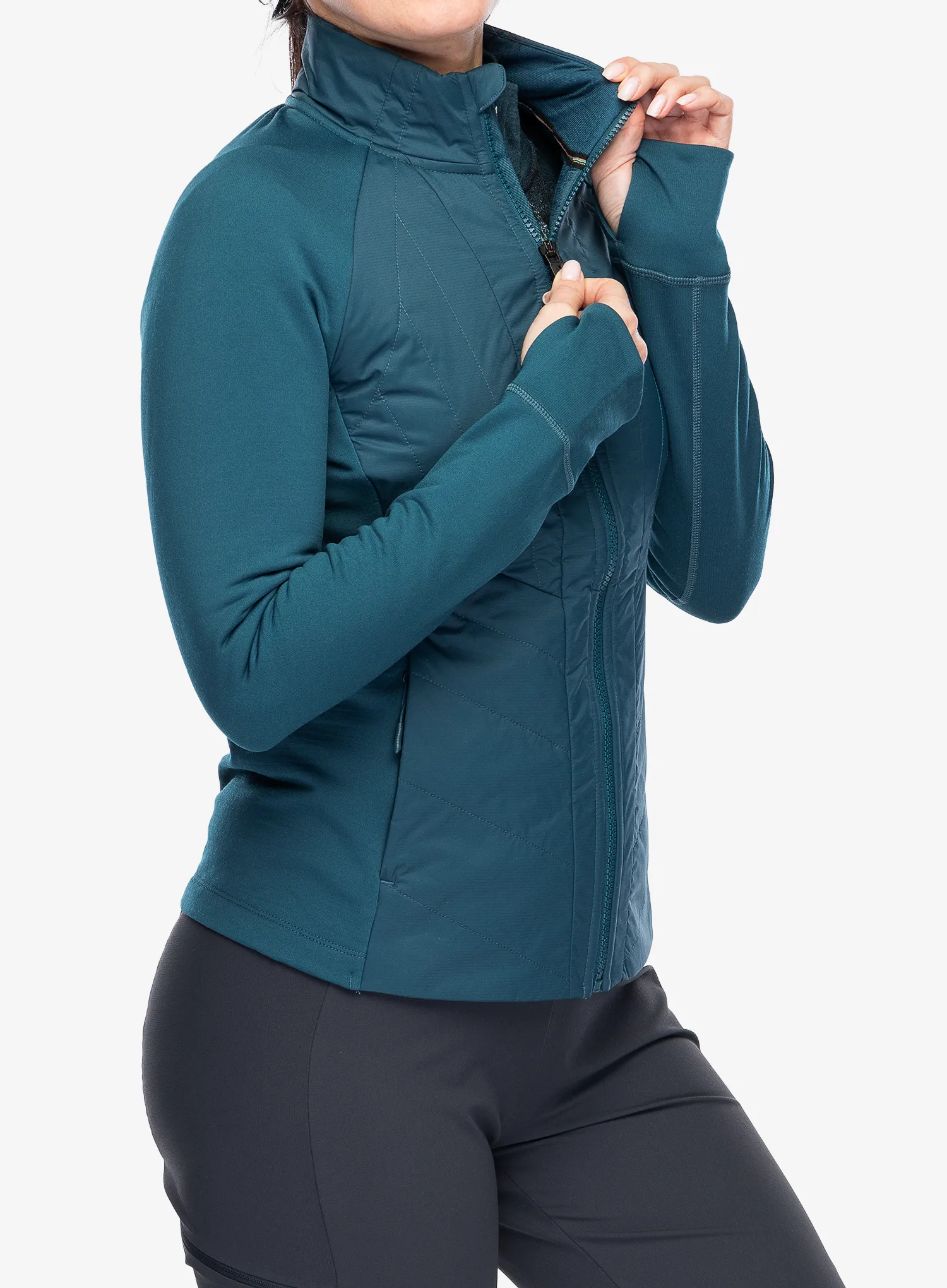 Kurtka hybrydowa damska Smartwool Smartloft Jacket - twilight blue