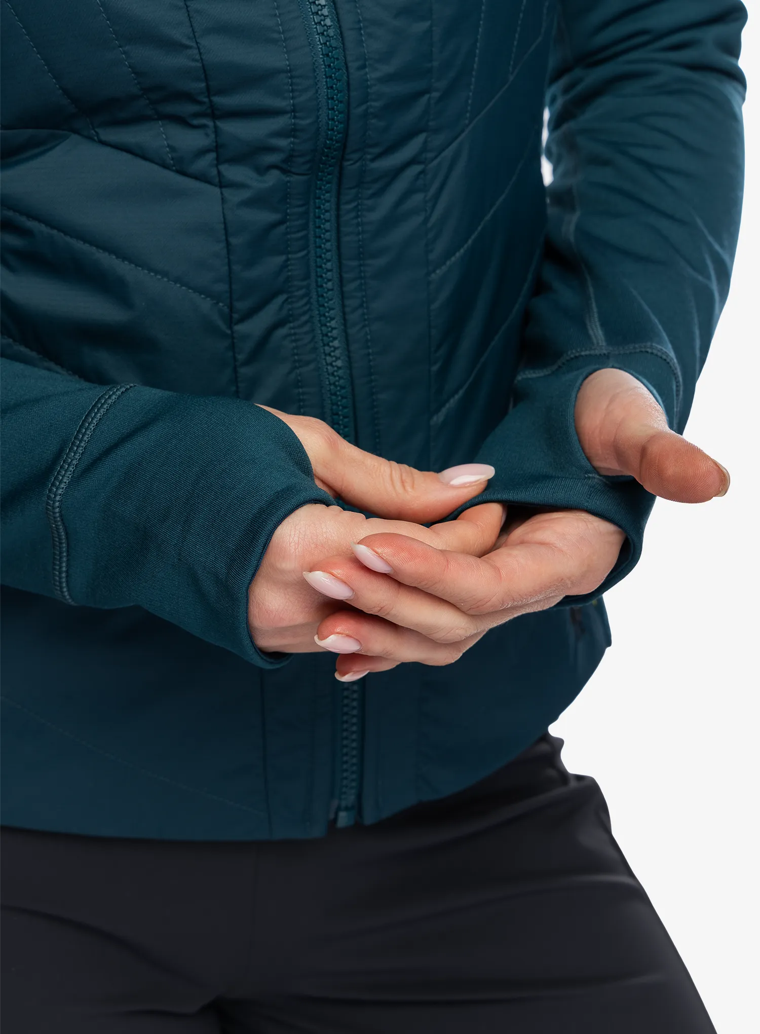 Kurtka hybrydowa damska Smartwool Smartloft Jacket - twilight blue