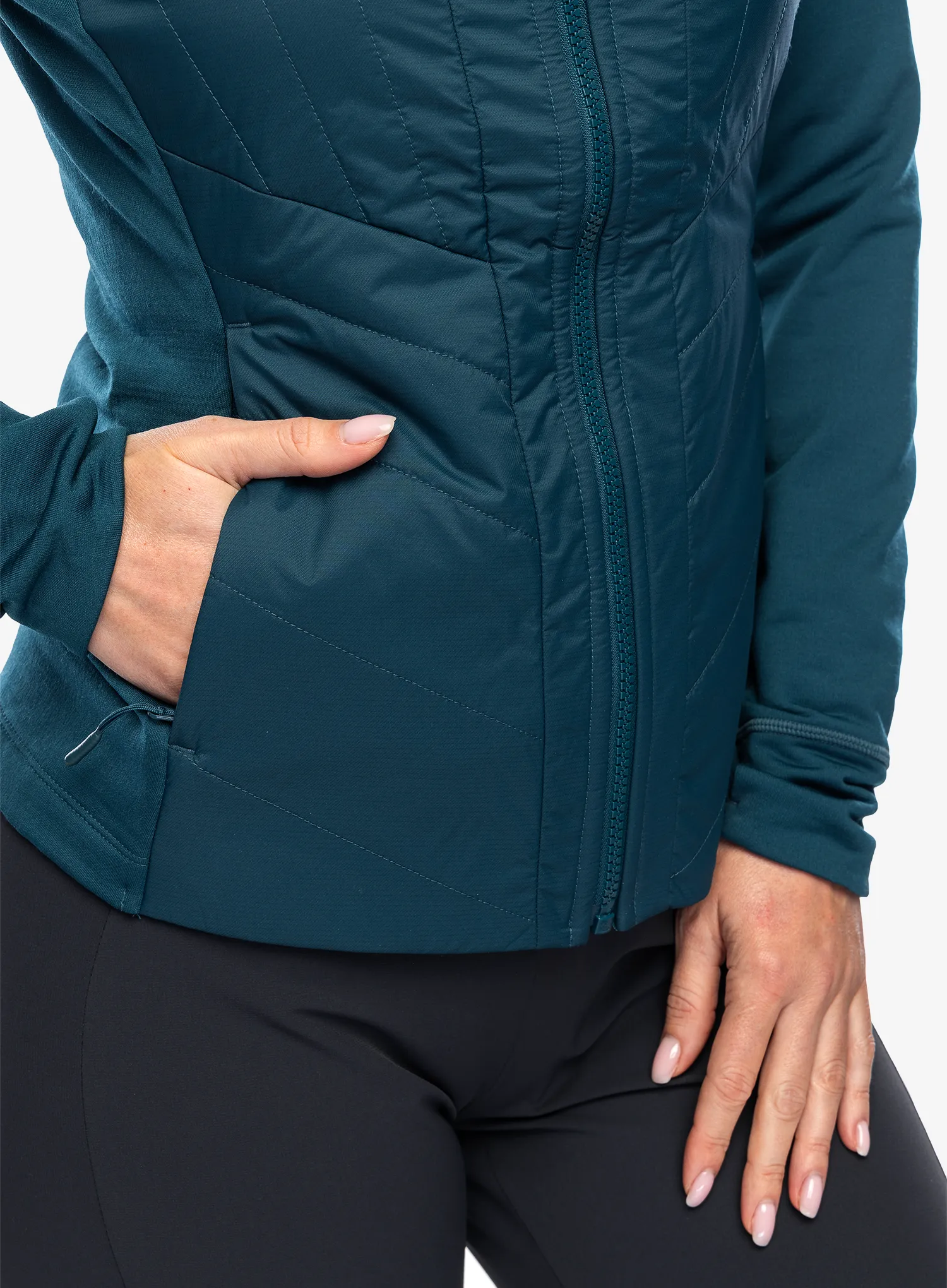 Kurtka hybrydowa damska Smartwool Smartloft Jacket - twilight blue