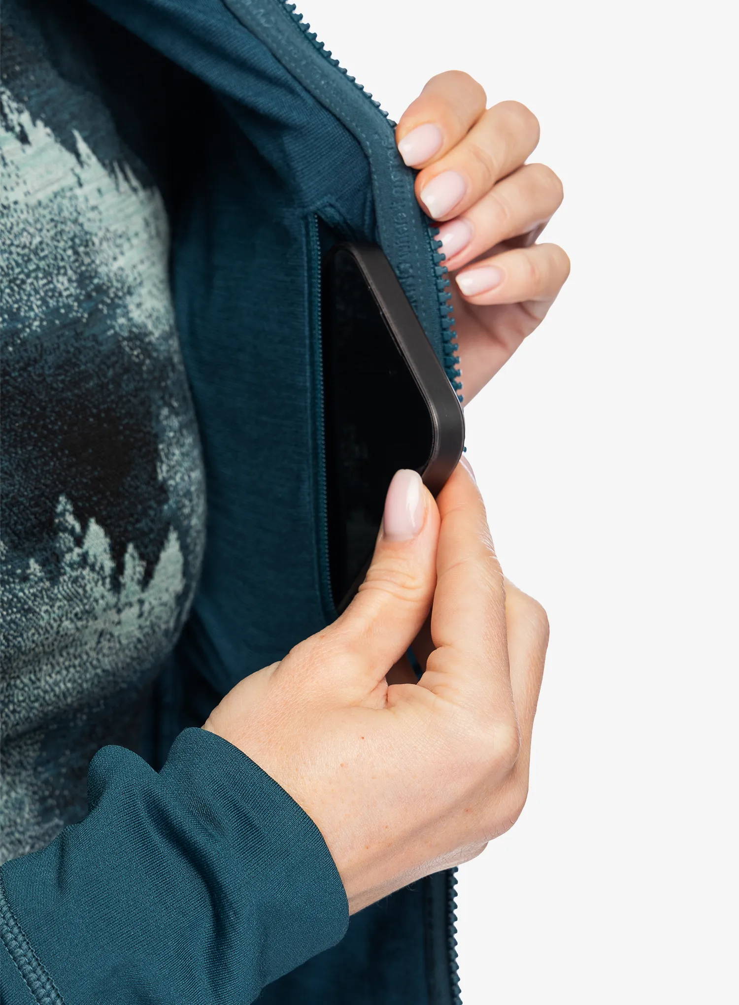 Kurtka hybrydowa damska Smartwool Smartloft Jacket - twilight blue